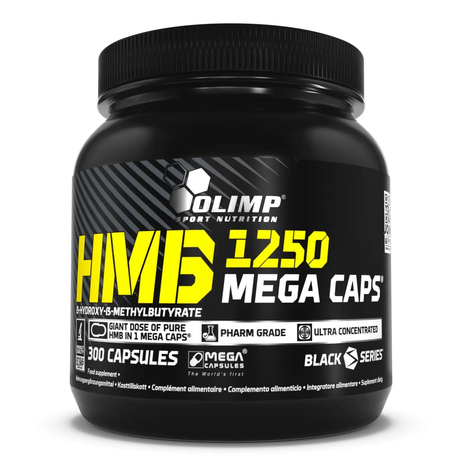 OLIMP SPORT NUTRITION HMB Mega Caps/Mega (1250mg) 300's mineraalid ja
