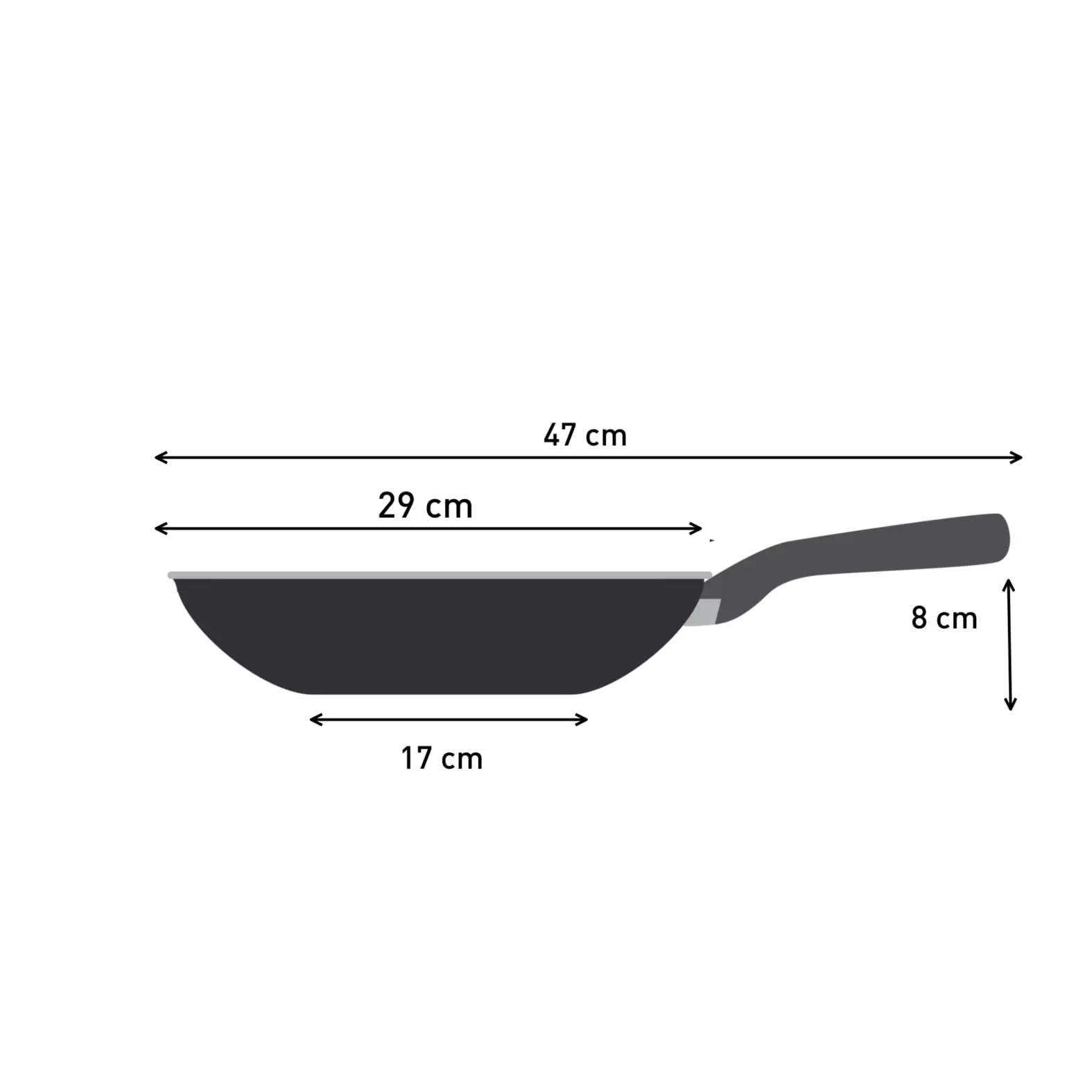 Tefal vastupidav alumiiniumwok 28 cm – ideaalne praadimiseks – pilt 8
