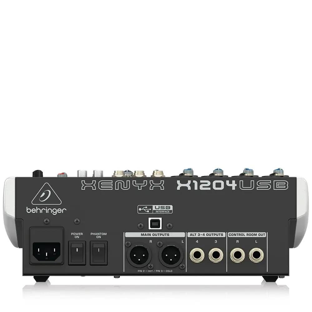 Behringer kompaktne mikser – kvaliteetne stuudioheli X1204USB – kasutusnäide