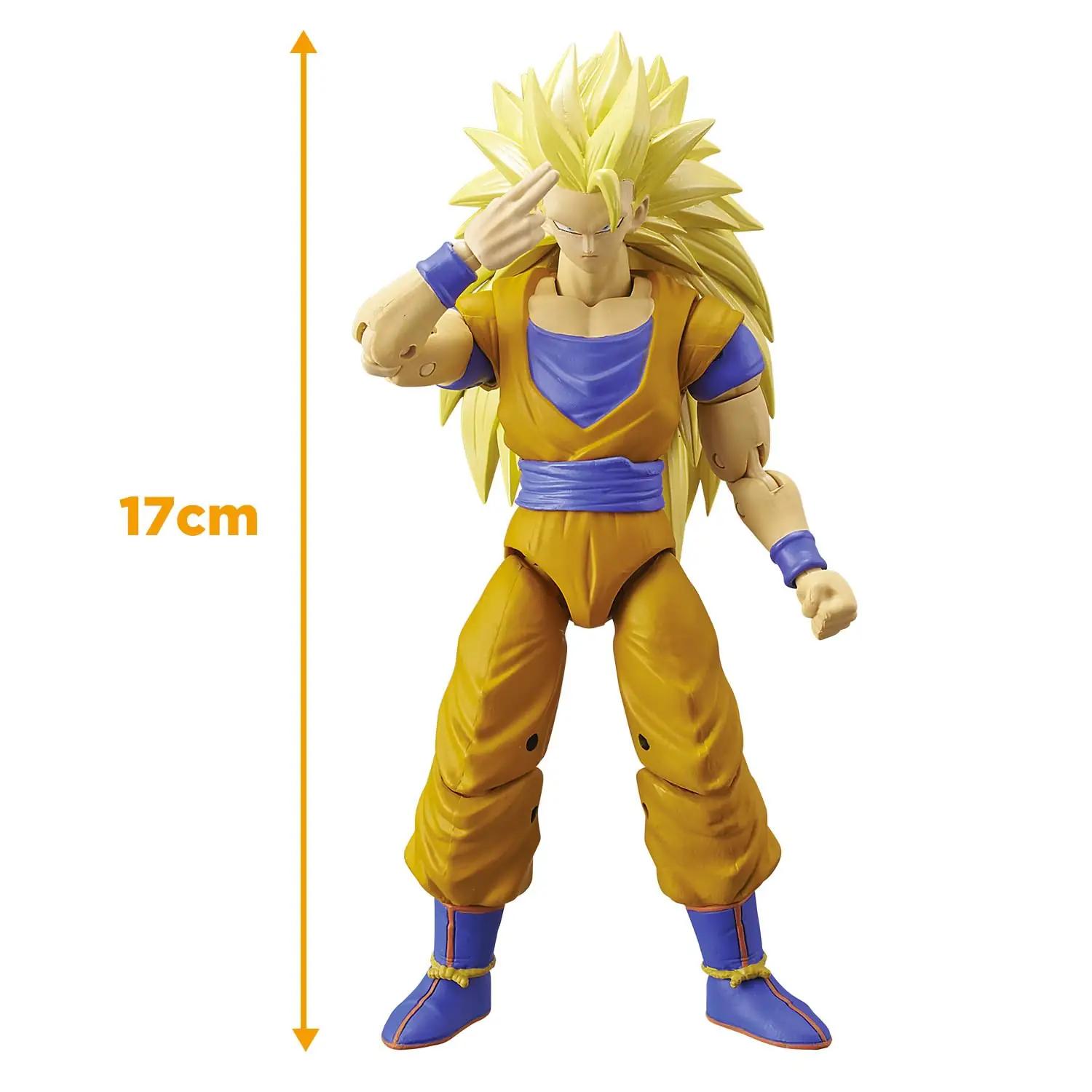 BANDAI detaljne plastikfiguur — Super Saiyan 3 Goku 17 cm – pilt 9