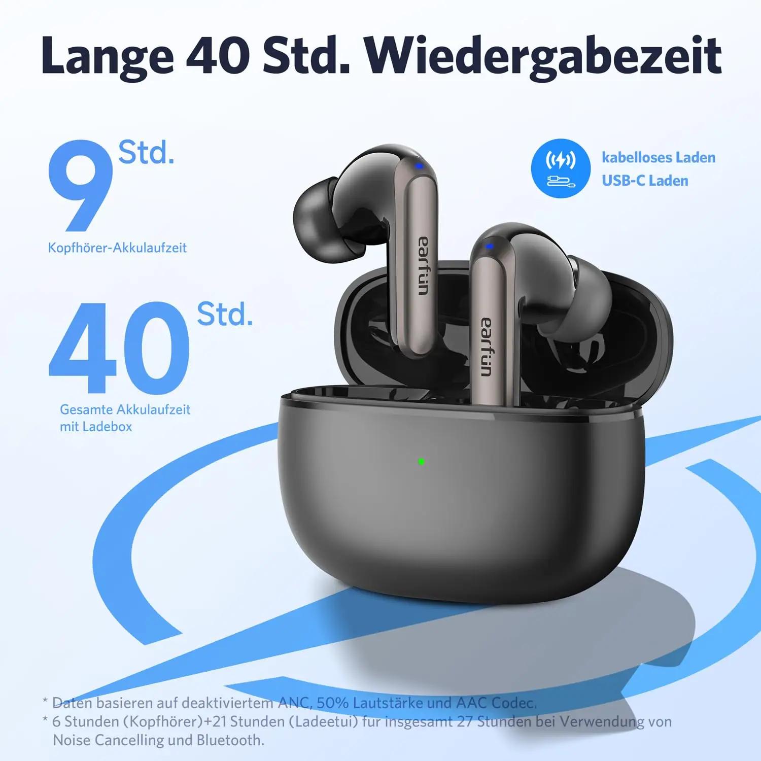 EarFun pehmed In-Ear kõrvaklapid ANC – mugavus ja heli – lisavaade