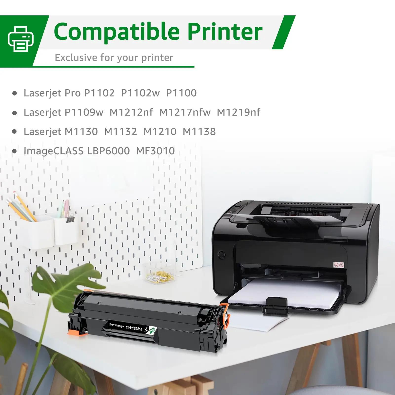 GREENSKY vastupidav must toner kodu- ja kontoriprinterile – kasutusnäide