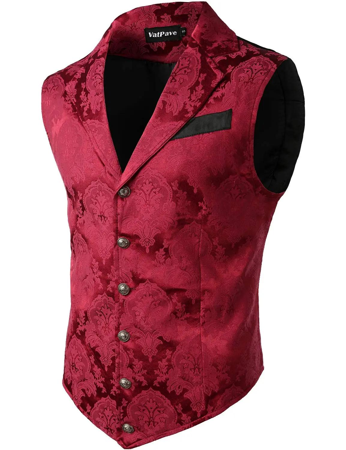 VATPAVE steampunk-gooti vest – kvaliteetne puuvillane XL