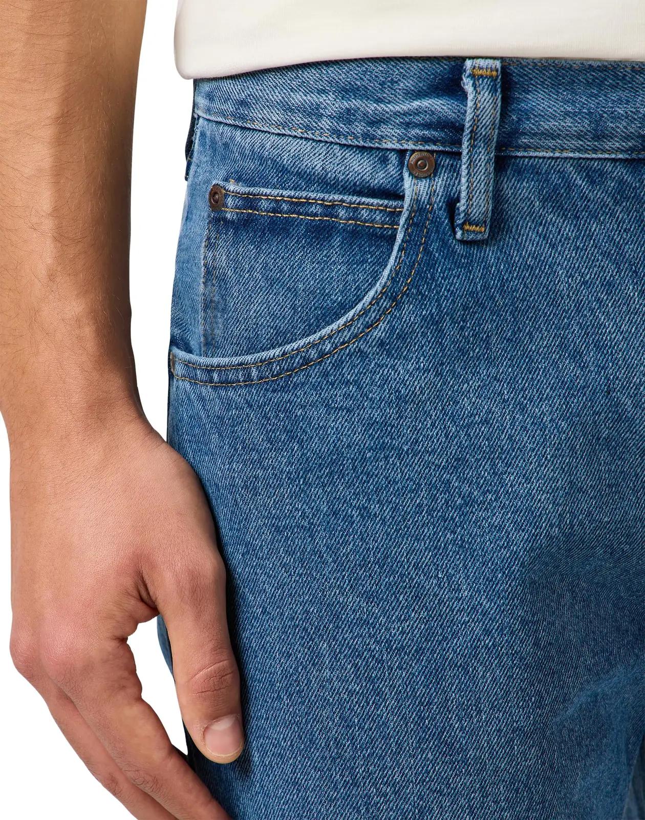 Wrangler Authentics mugav puuvillane meeste teksapüksid stonewash – pilt 6
