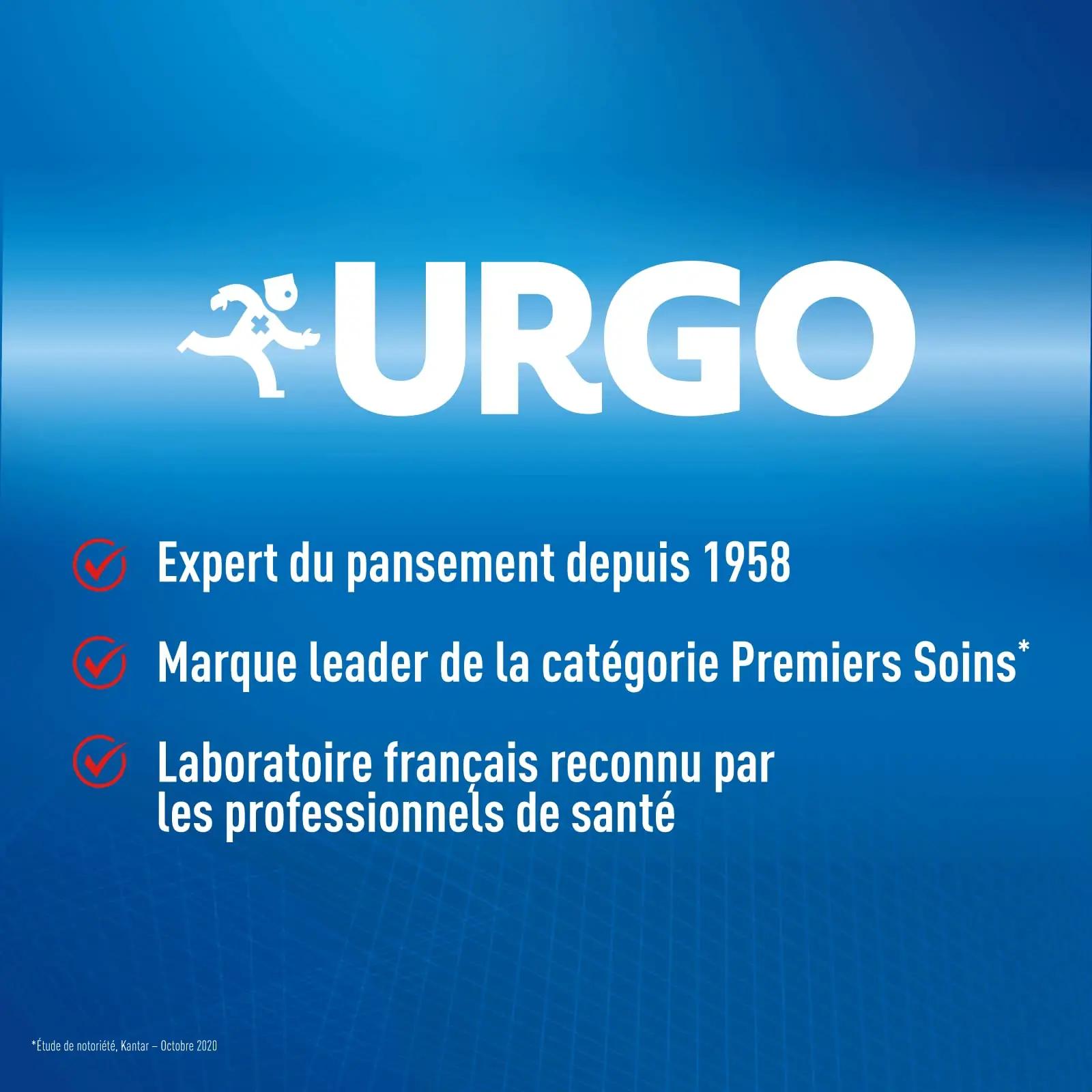 Urgo vettpidav plaaster elastsest gaze’st – detailne vaade