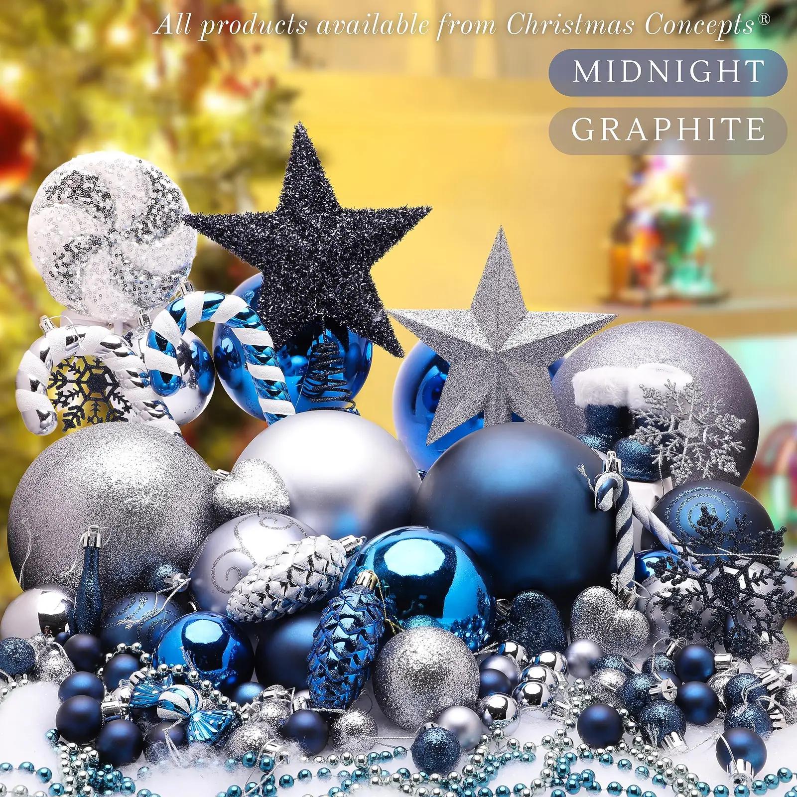 Christmas Concepts suured 100mm jõulukuulid – pilt 6