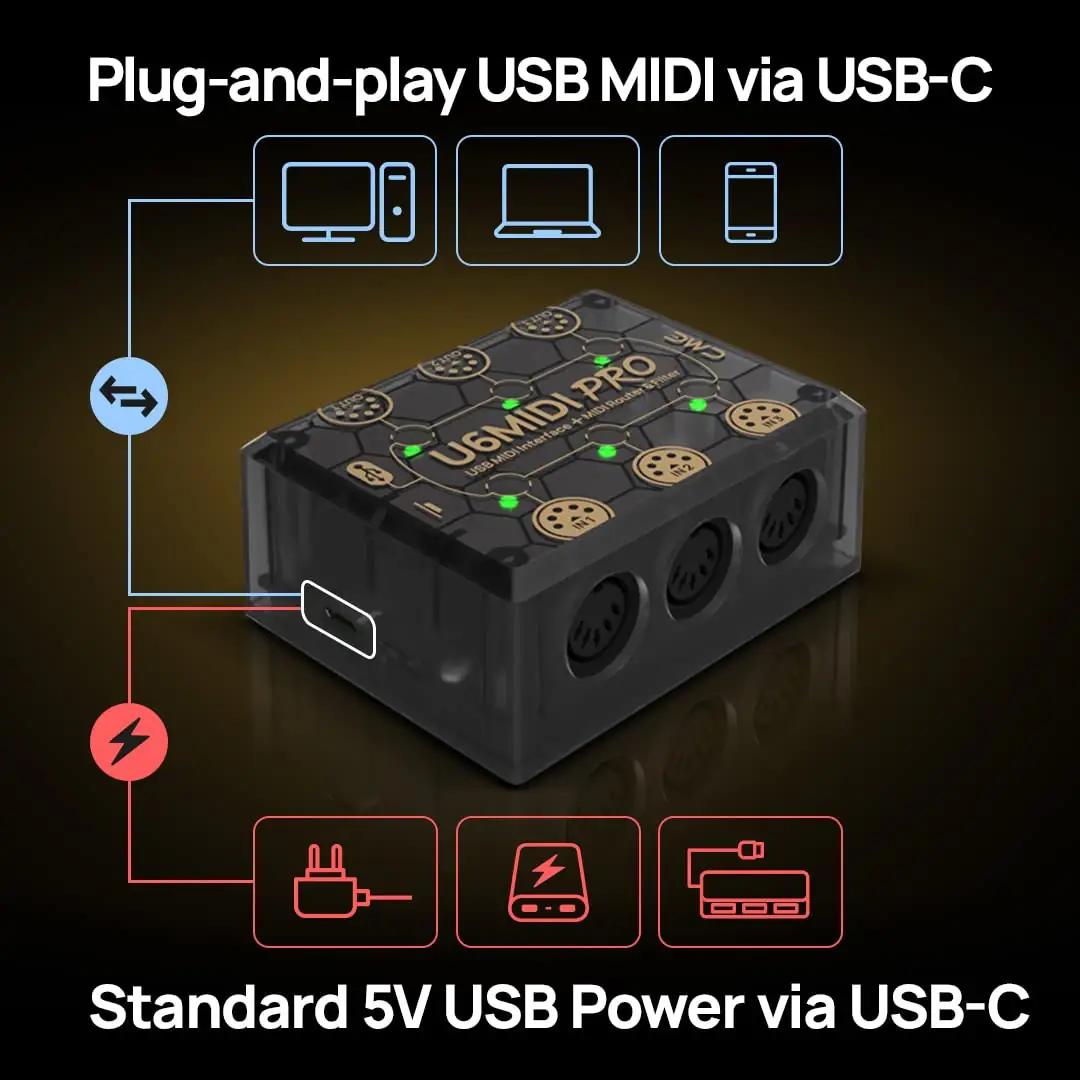 CME muusikariistad ja dj-varustus U6MIDI Pro – pilt 9