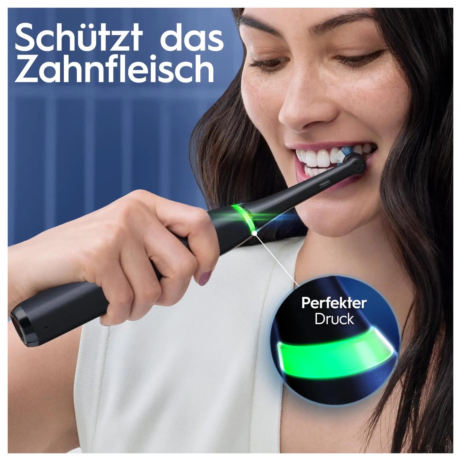 Oral-B iO Series 8 Plus kaksikutest komplekt – täpne puhastus – pakend ja tarvikud