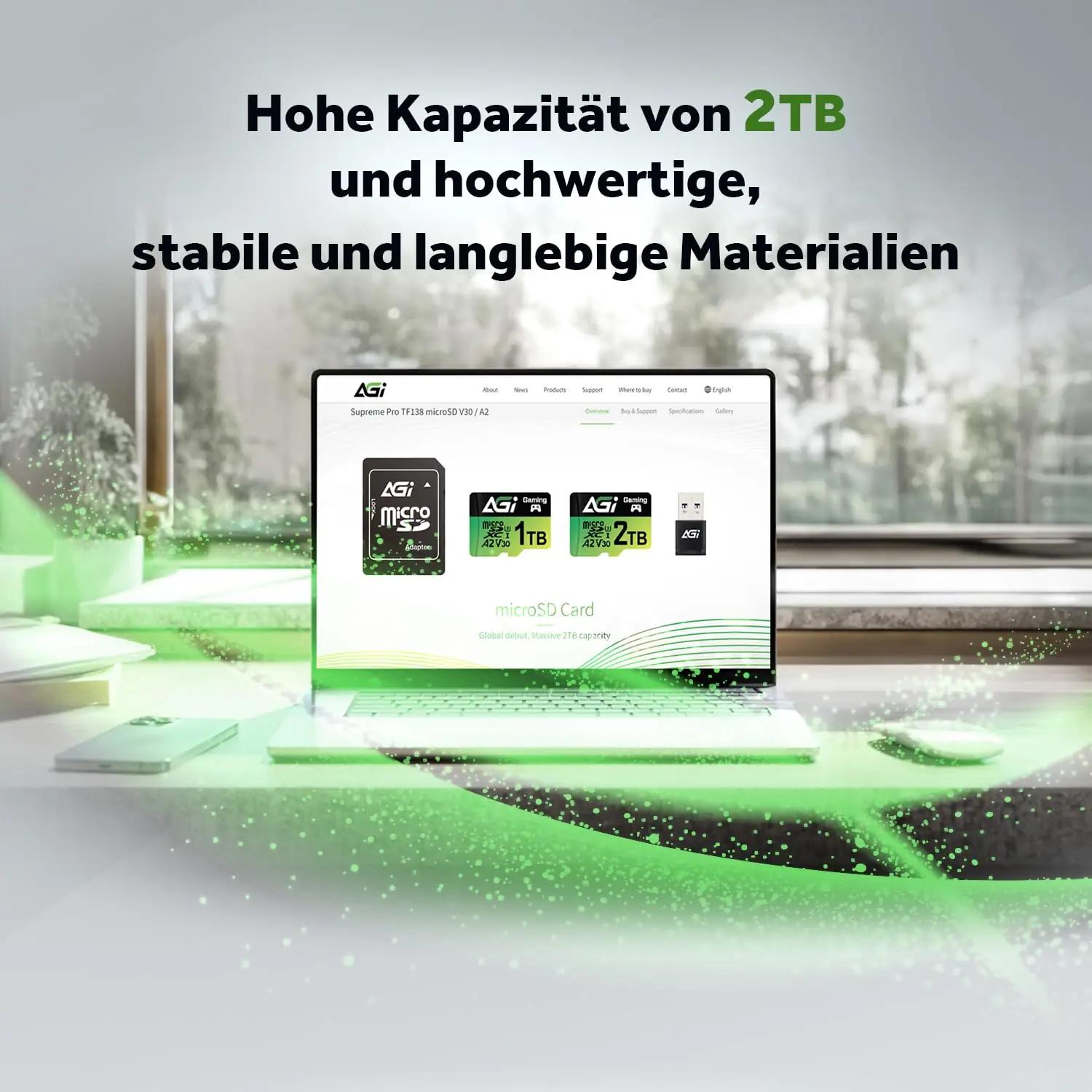 AGI 1TB microSD kaart – kiire salvestus droonile ja telefonile – pilt 8