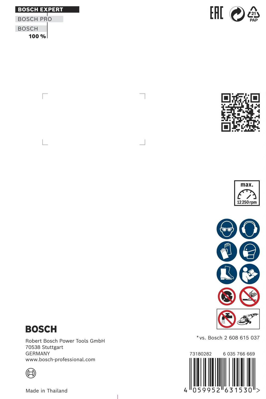 Bosch professionaalne lõikeketas Ø125 mm – tugev ja täpne – kasutusnäide