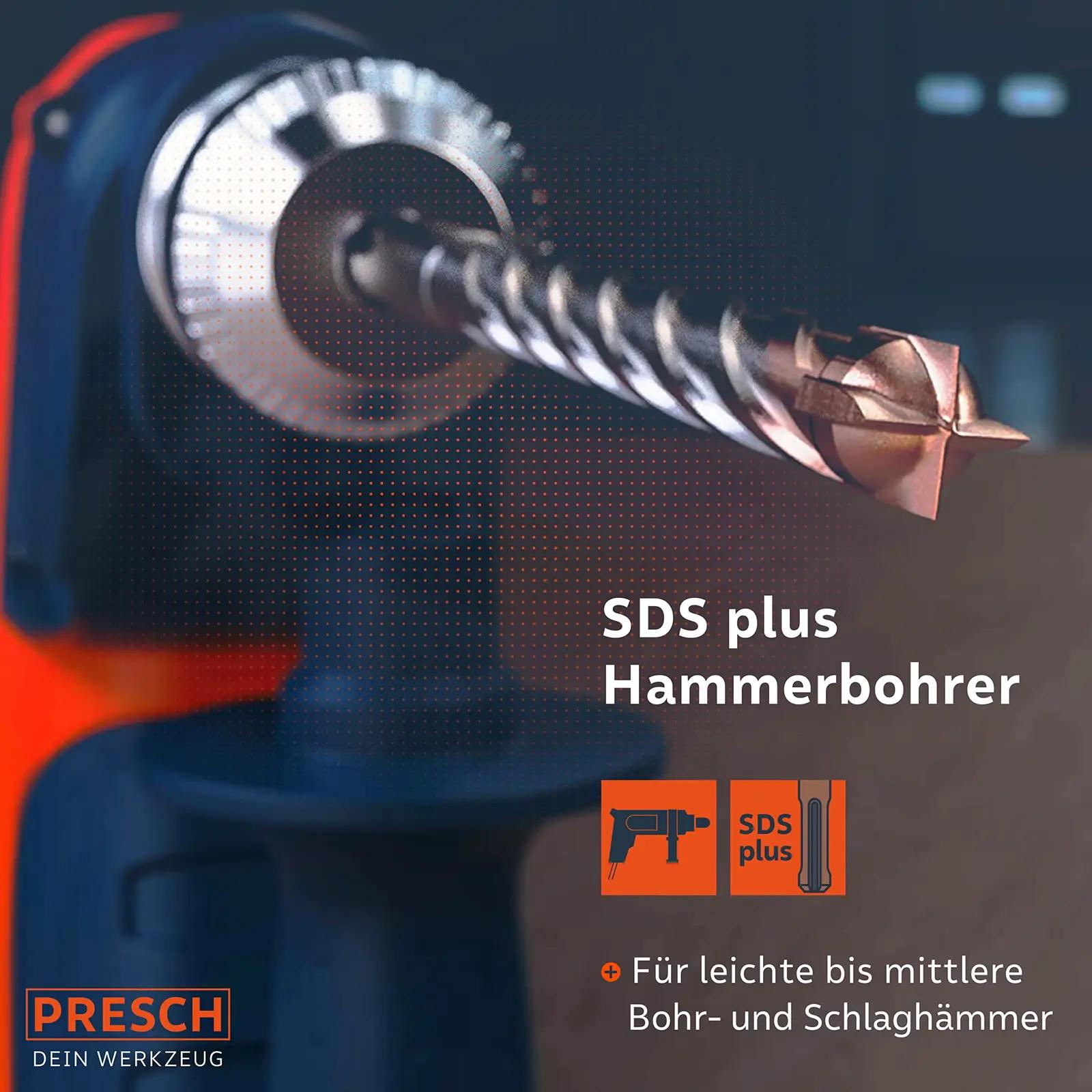 PRESCH vastupidav trellipuuride komplekt – karbiid, 5–10 mm – lisavaade