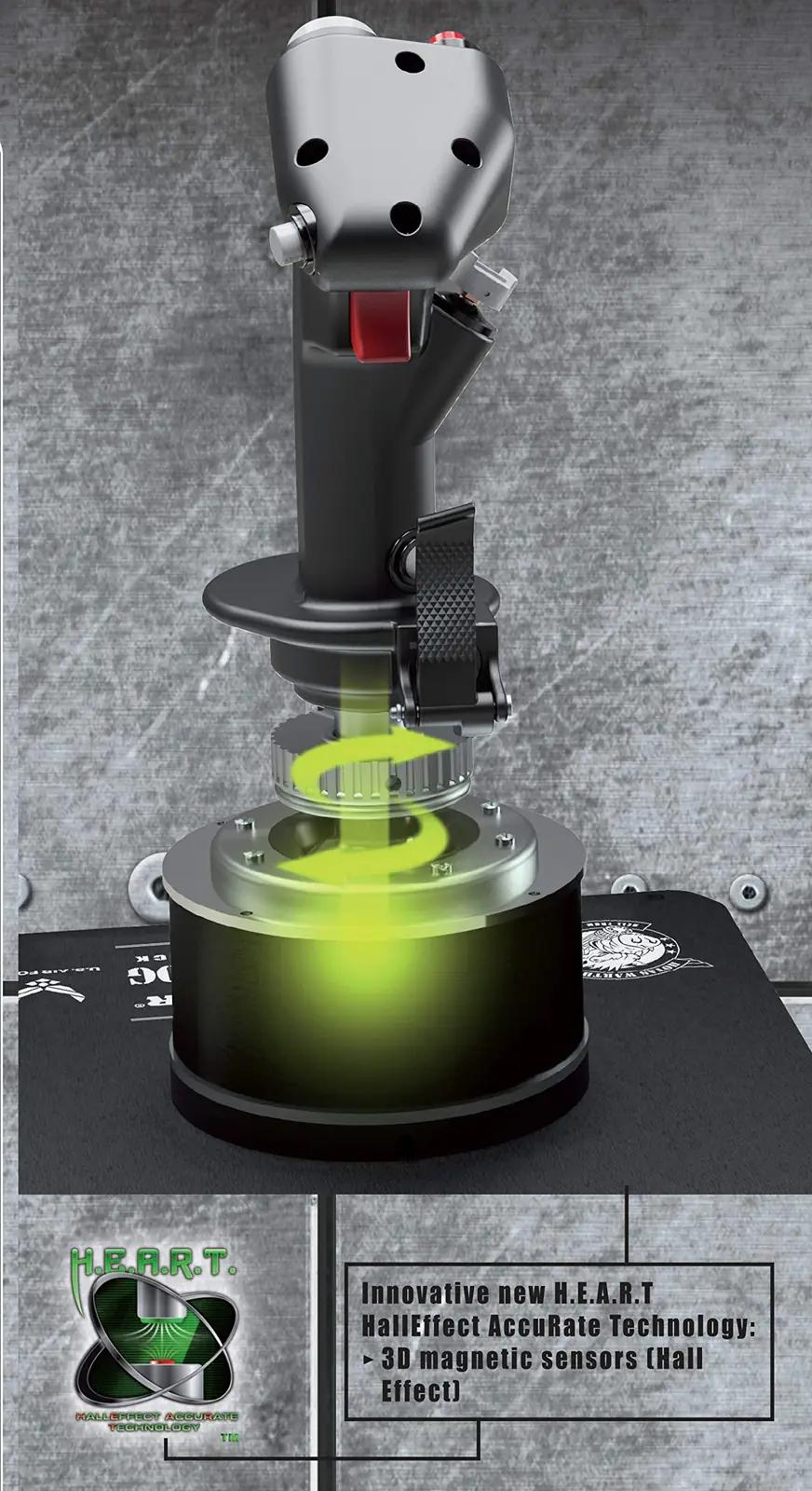 Thrustmaster täppisjoystick Hotas Warthog — realistlik – pilt 8