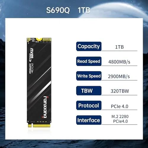 fanxiang NVMe 1TB M.2 SSD — kiire mängimise ja salvestuse lisa – pilt 10