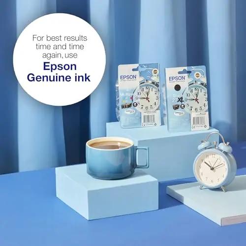 Epson must XXL tindikassett C13T27914012 — suur mahutavus ja – pakend ja tarvikud