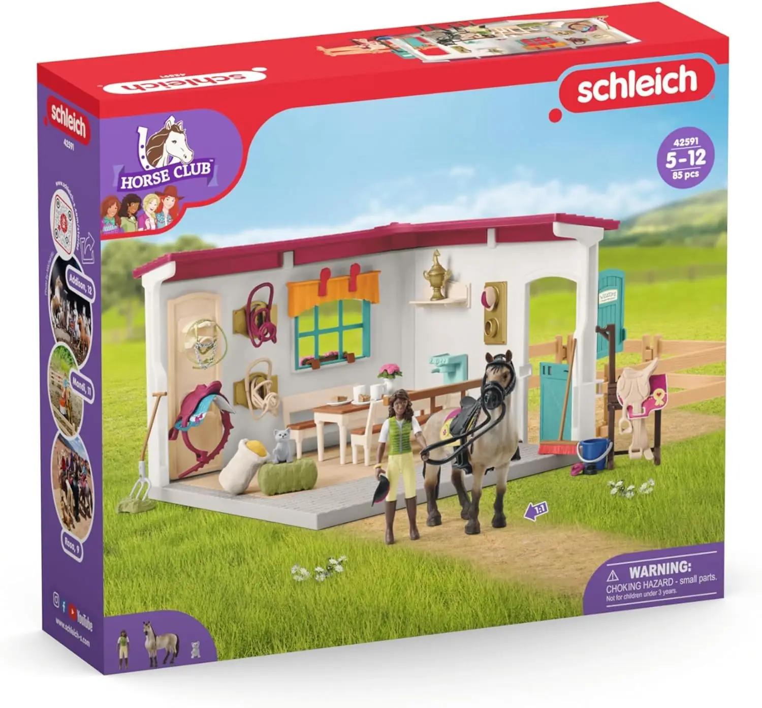 SCHLEICH pehme plastikust Sattelkammer – mängukomplekt lastele – pilt 8