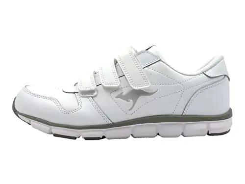 KangaROOS mugavad kärgjalatsid — valge kummist toss – pilt 6