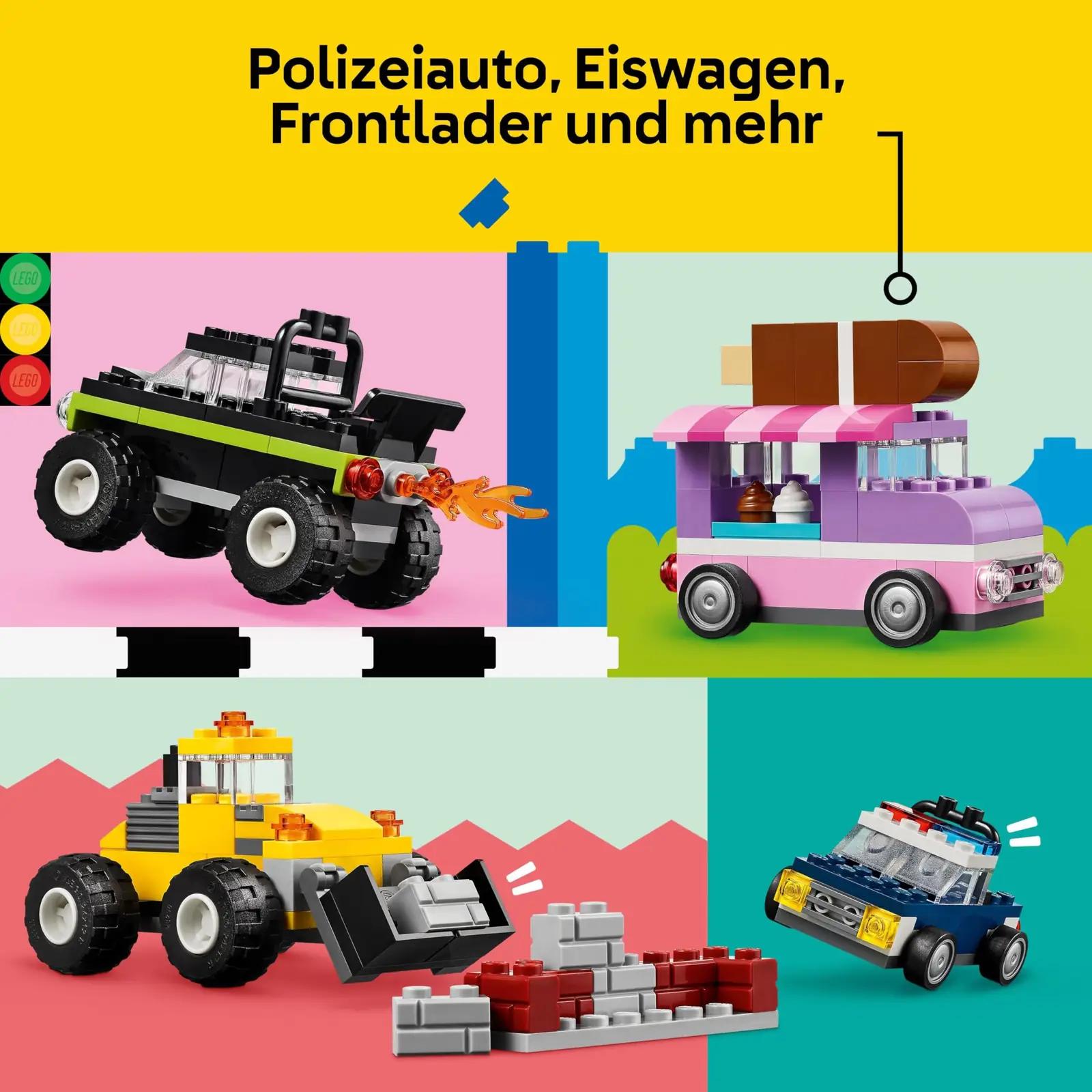 LEGO värvikas sõidukikomplekt – loov ehitusmäng 11036 – pilt 7