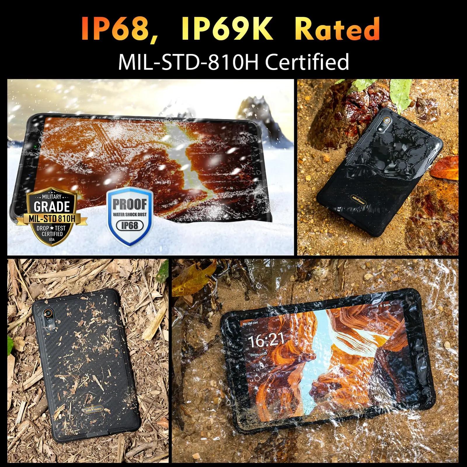 Ulefone tugevveekindel tahvel 8″ — vastupidav matkakaaslane – pilt 8