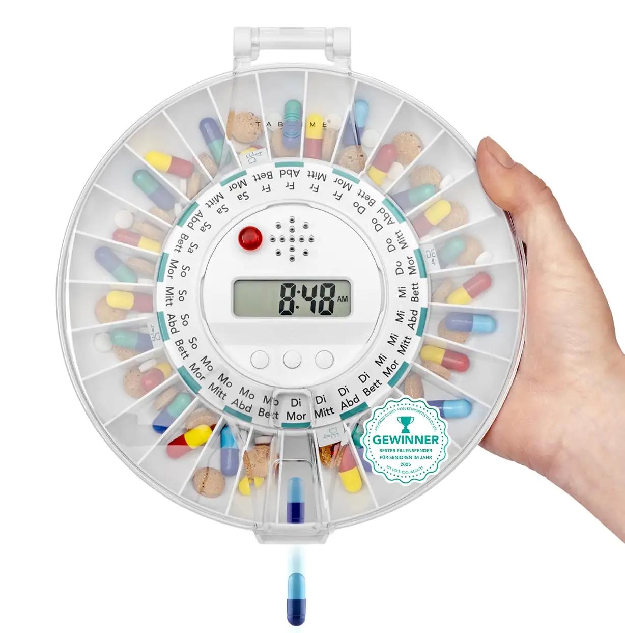 TabTime CII Clear Lid tablettide organisatsioon – toote esivaade
