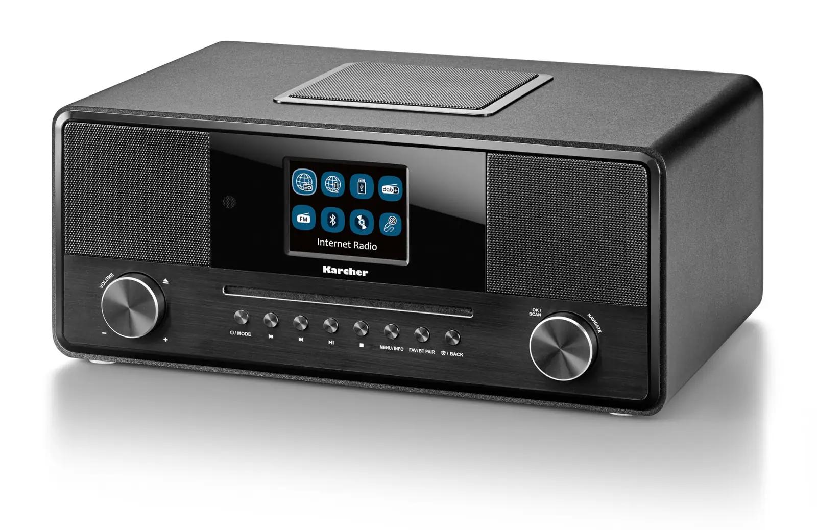 Kärcher internetiraadio CD-mängijaga – tugev metallkorpus – kasutusnäide