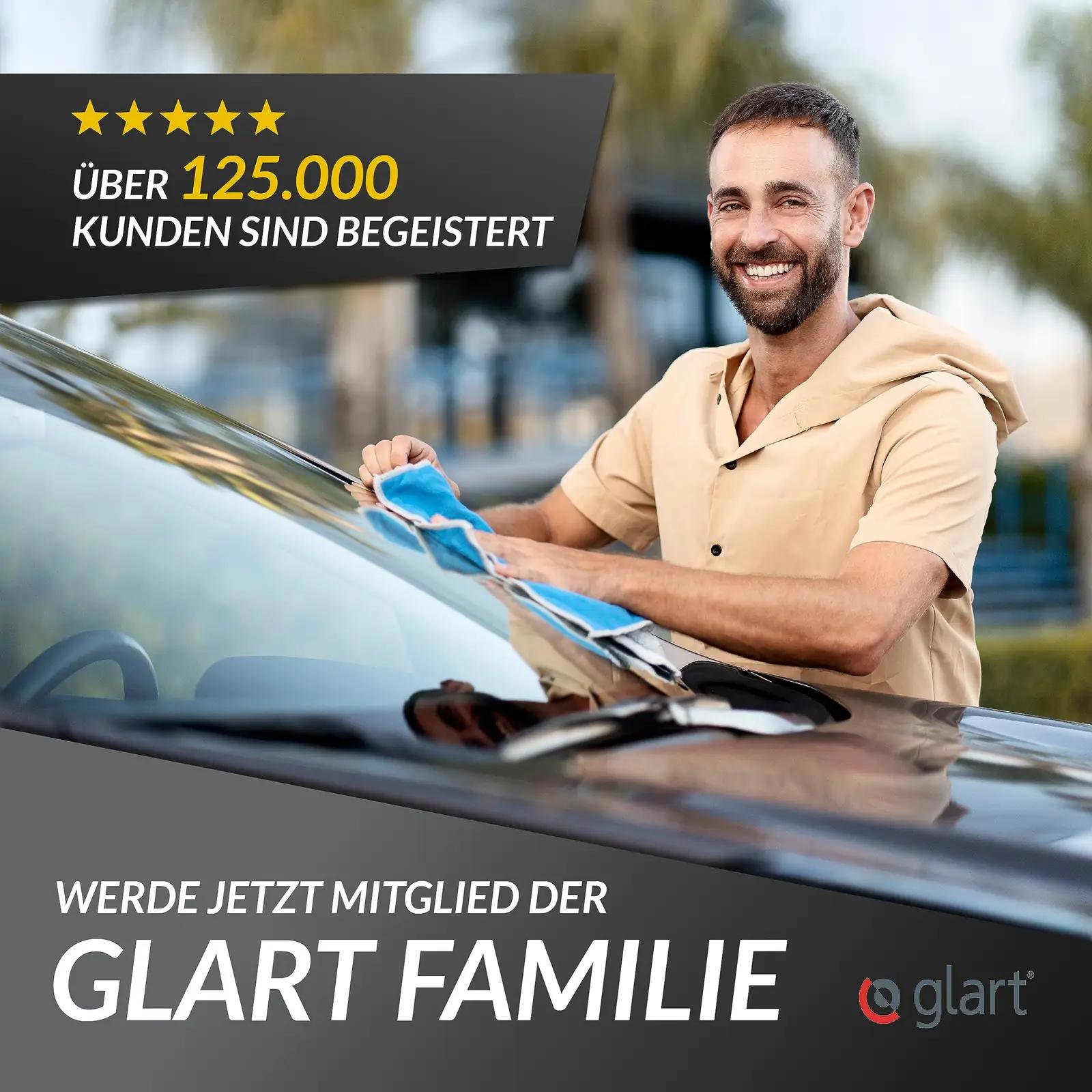 Glart pehme mikrofiberkinnas auto pesuks — 3 tk komplekt – pilt 8