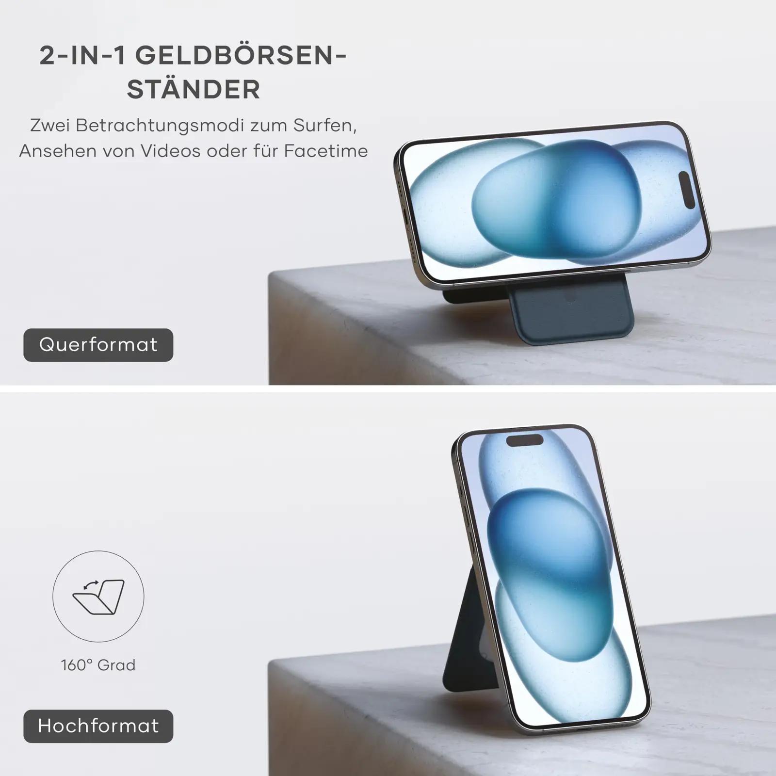SATECHI minimalistlik Magsafe rahakott – funktsionaalne kingiidee – kasutusnäide