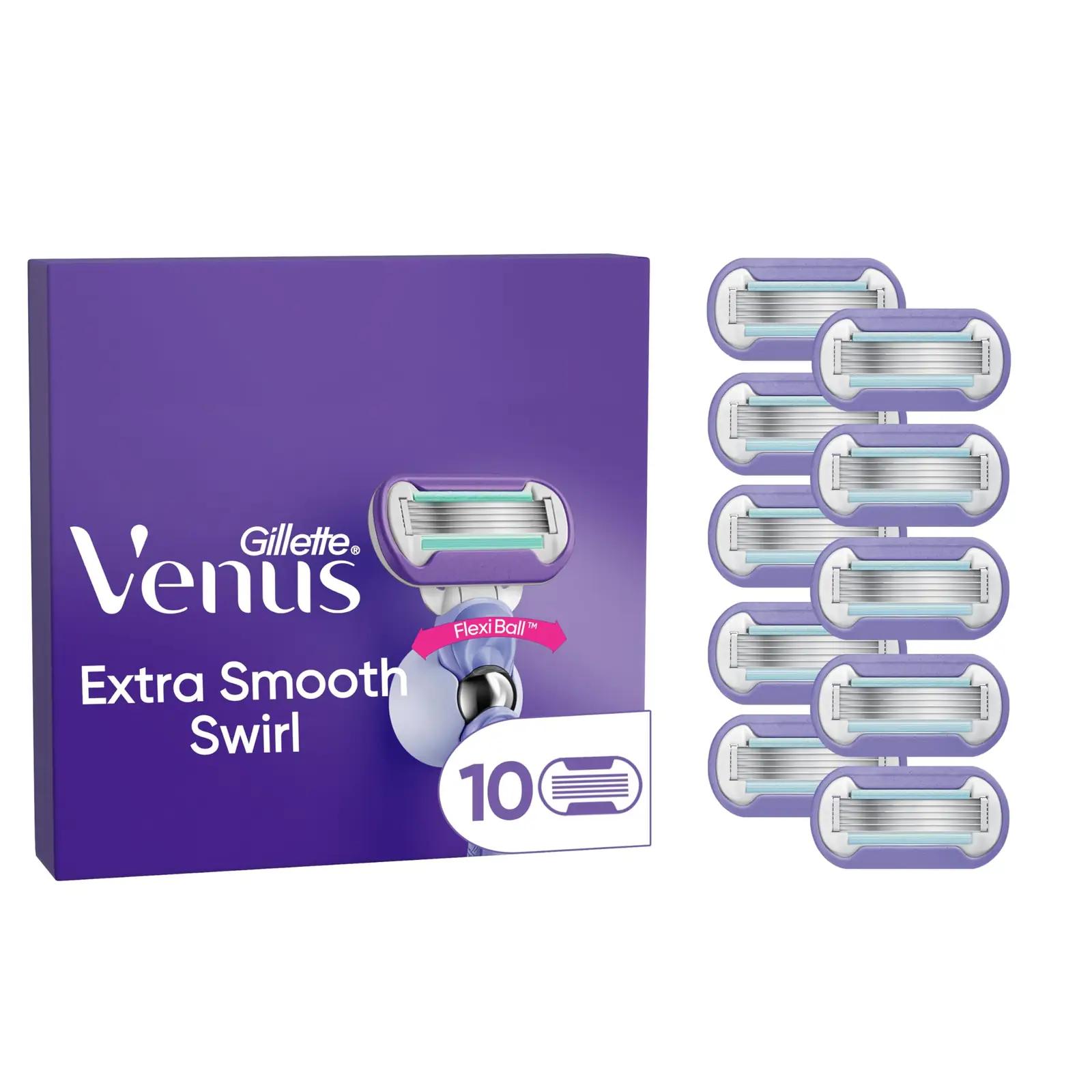 Gillette Venus sile raseerimine — 10 vahetateraga komplekt