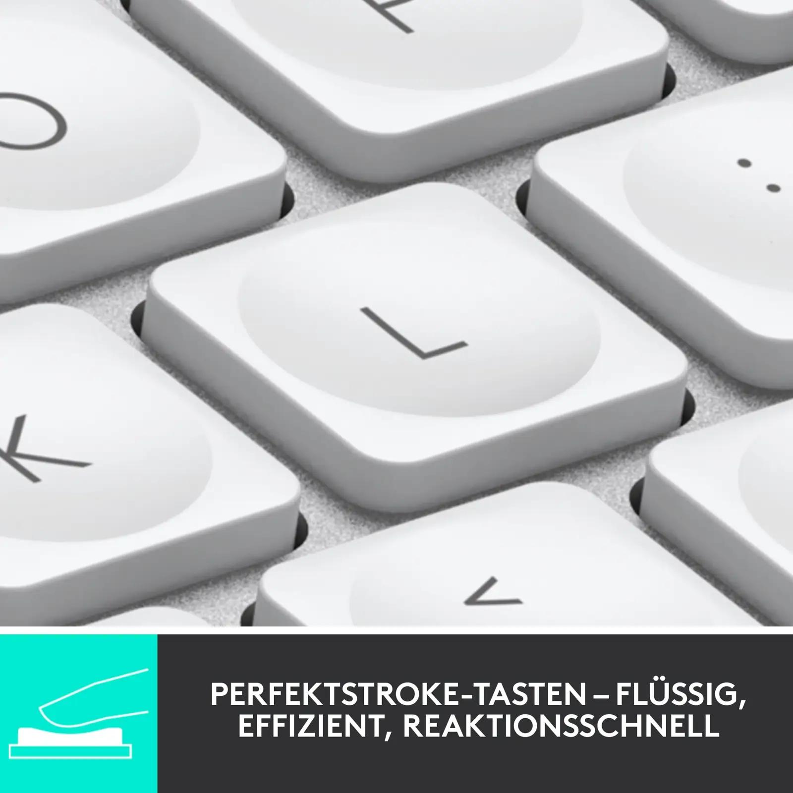 Logitech metallist kompaktne klaviatuur – mugav Mac-kasutuseks – pakend ja tarvikud