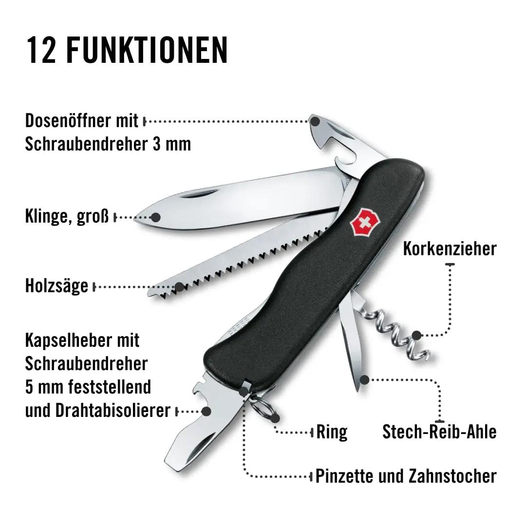 Victorinox vastupidav Forester taskunuga – teras, matkasobiv – kasutusnäide