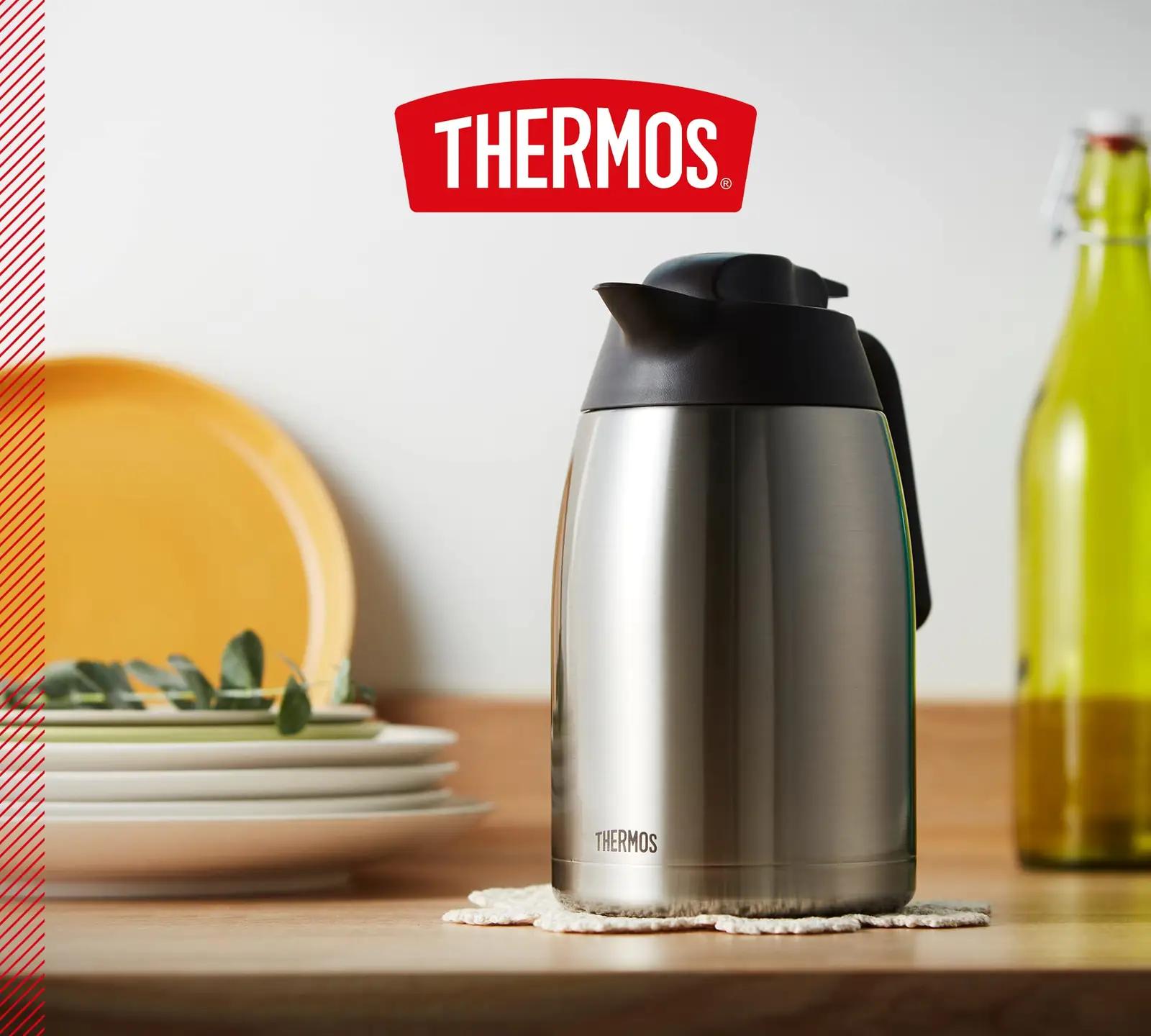 Thermos roostevaba 2L termoskann – soe kuni 24 h – pilt 6