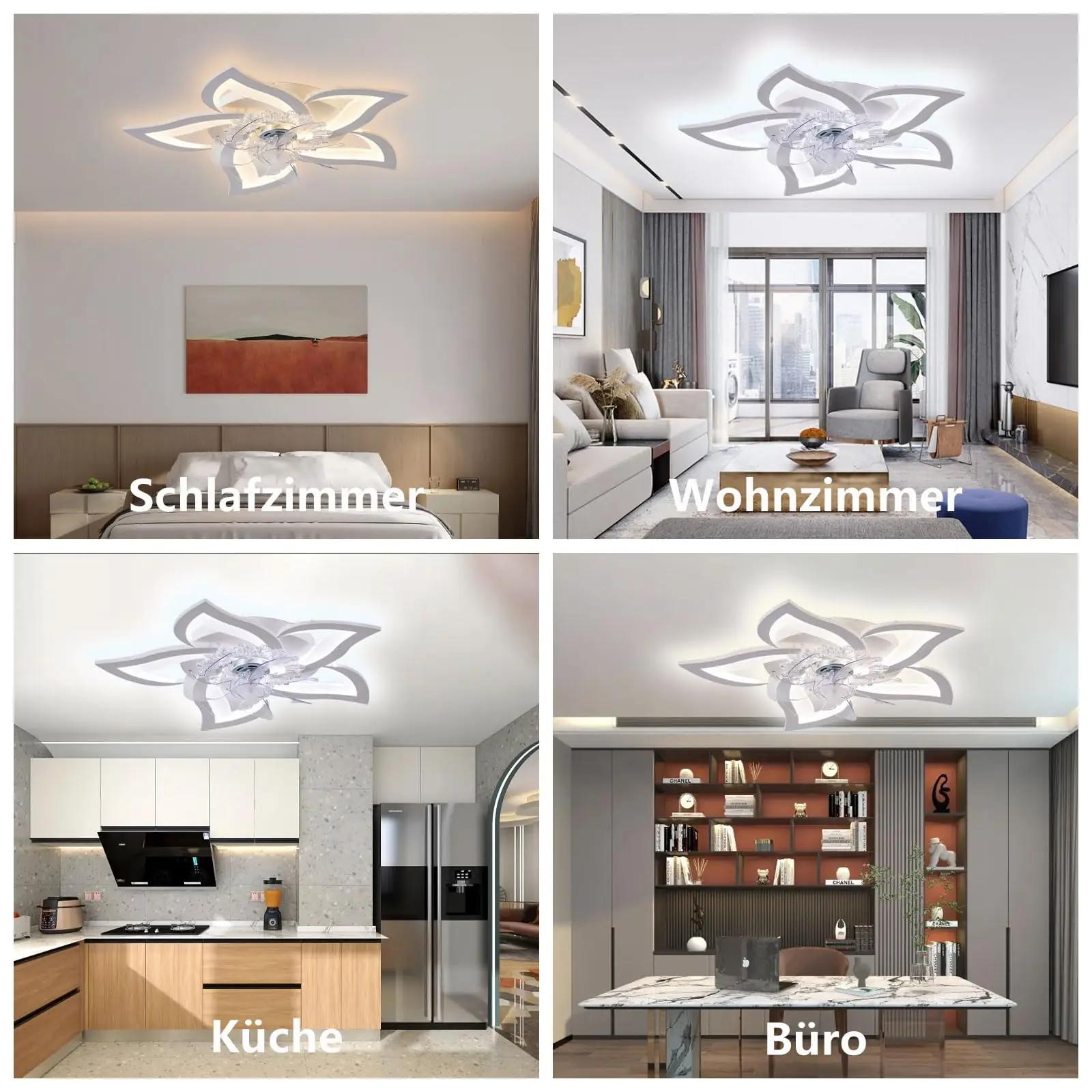 MiiR modernne lakkeventilaator-valgusti 69cm – vaikne – pilt 7
