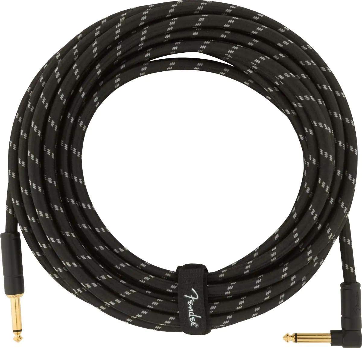 Fender tweed-kattega instrumentikaabel – vastupidav 7,5 m