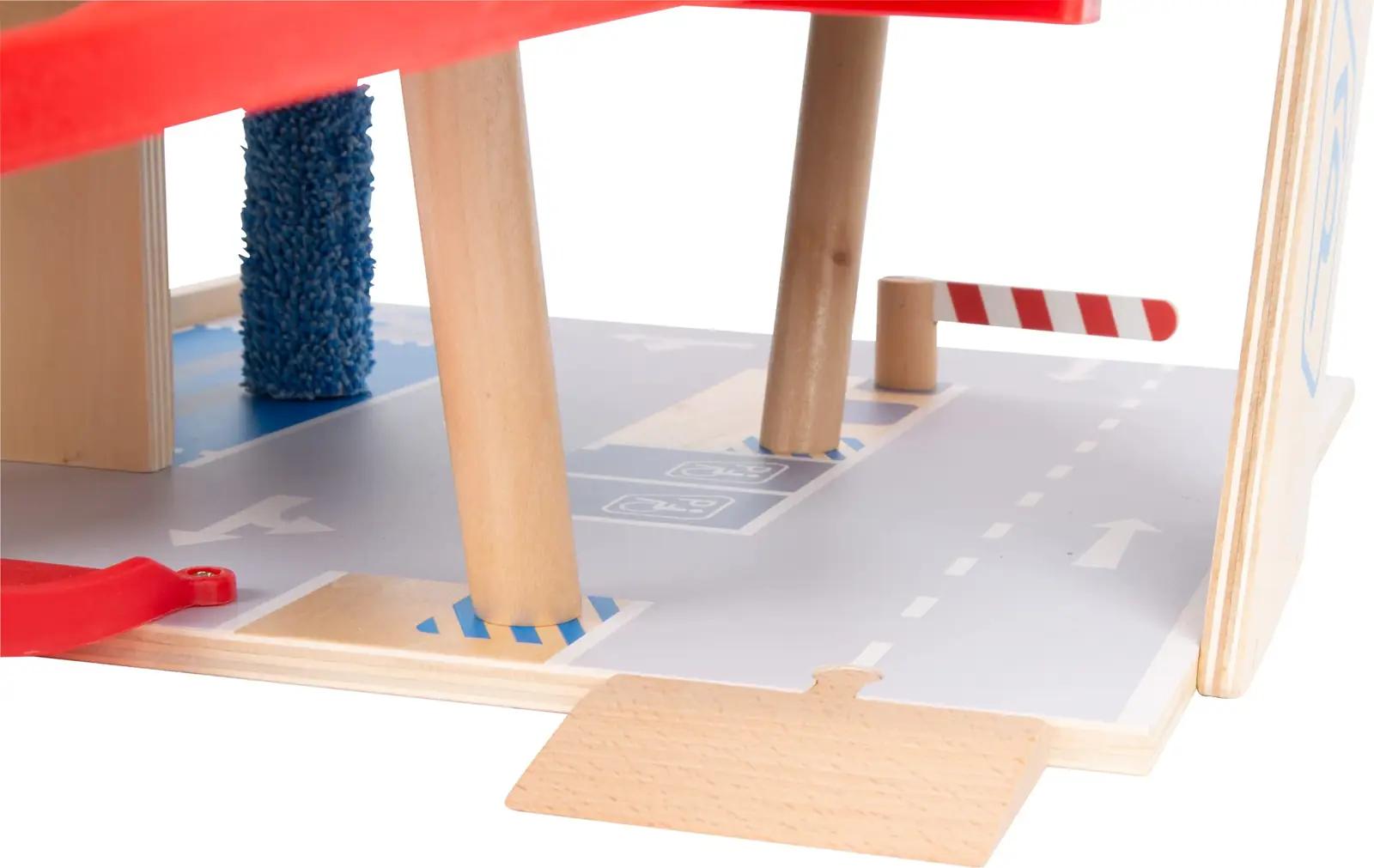 Small Foot puidust parkla Premium — kolmetasandiline mänguasi – pilt 12