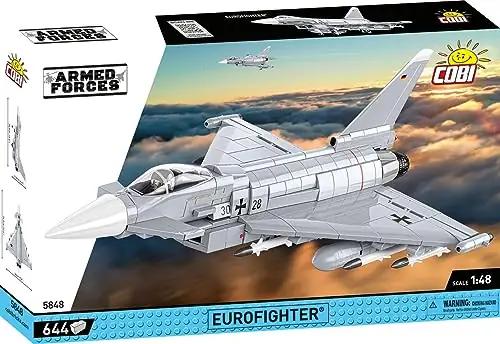 COBI kvaliteetne Eurofighter mudel – tugev plastik, kingiidee – detailne vaade