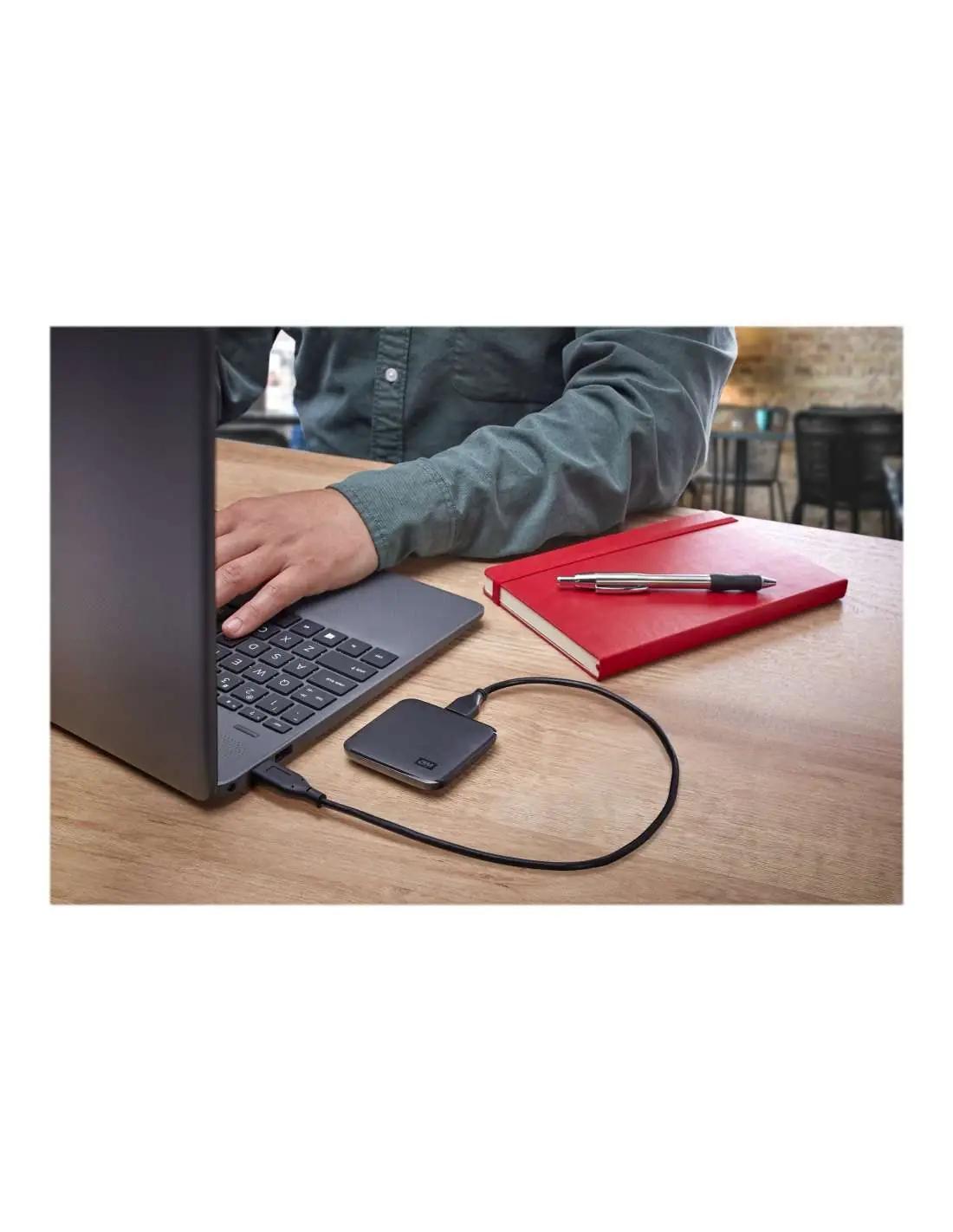 WD kaasaskantav 1 TB SSD — kiire ja vastupidav salvestus – detailne vaade