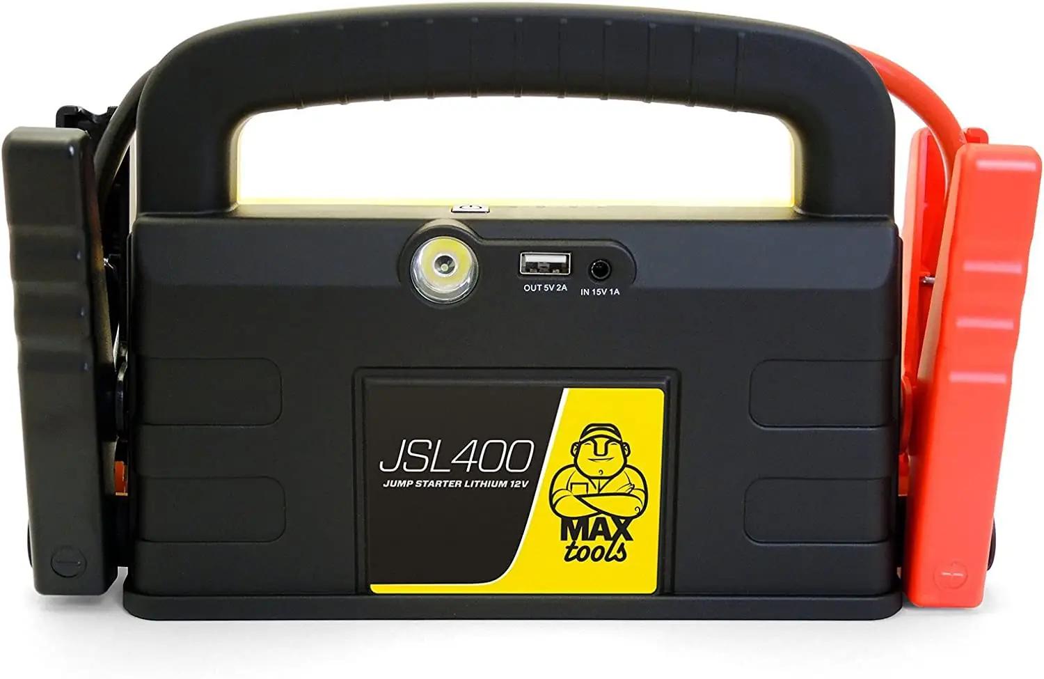 MAXTOOLS tugev 12 V starthäälestaja — kompaktne powerbank ja