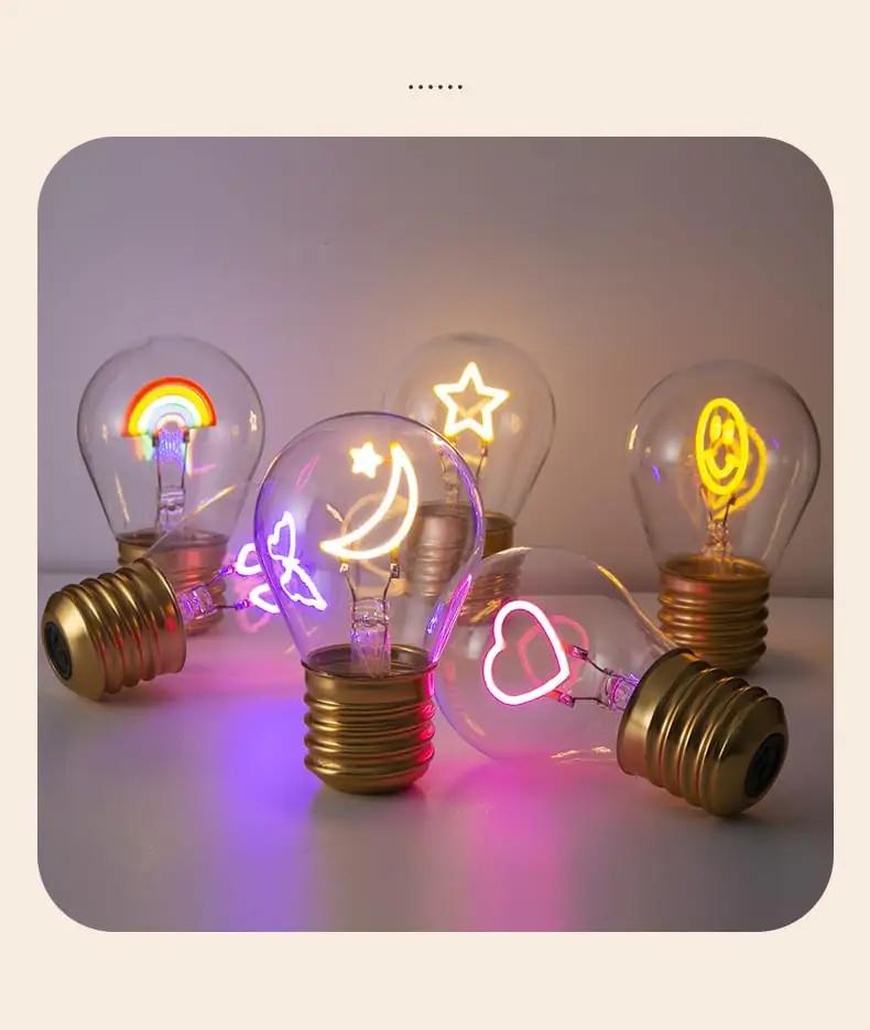 BHMAOYN romantiline LED-südamelähedusega lamp — õrnaks – pilt 6