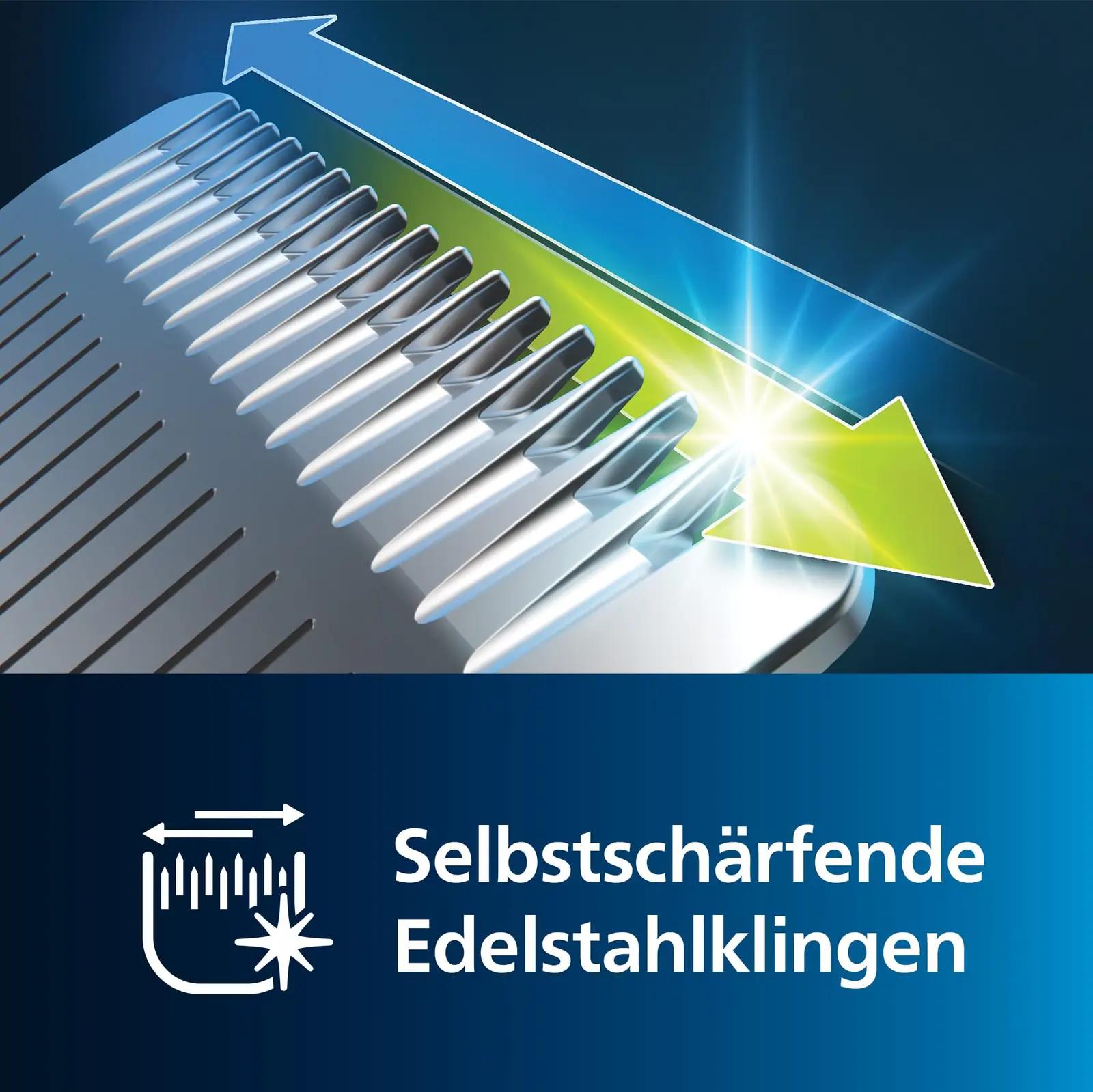 Philips roostevaba Multigroom 12‑in‑1 — mitmekülgne – pakend ja tarvikud
