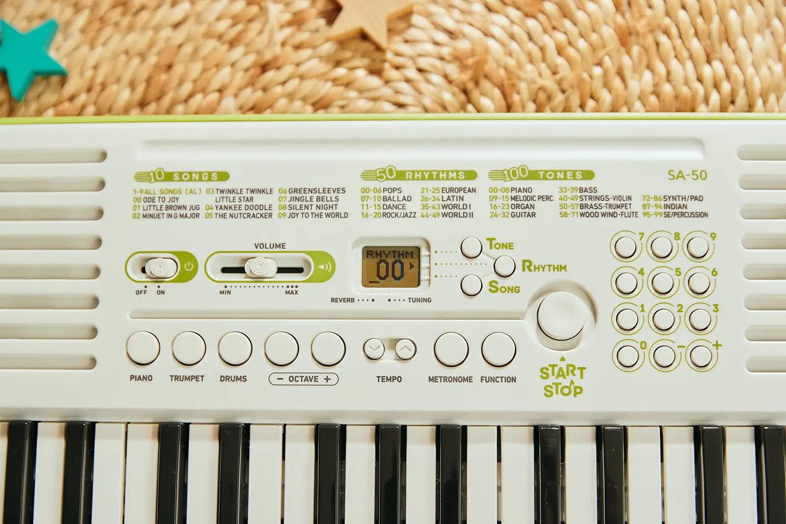 Casio kompaktne mini-keyboard – kaasaskantav mängurõõm SA51 – pilt 11