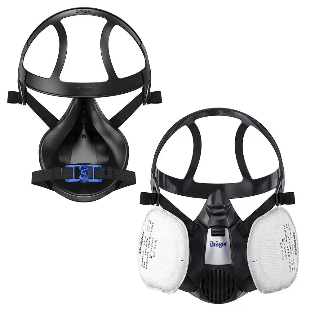 Dräger mugav silikoonist poolmask – kaitse tolmu eest, suurus L – detailne vaade