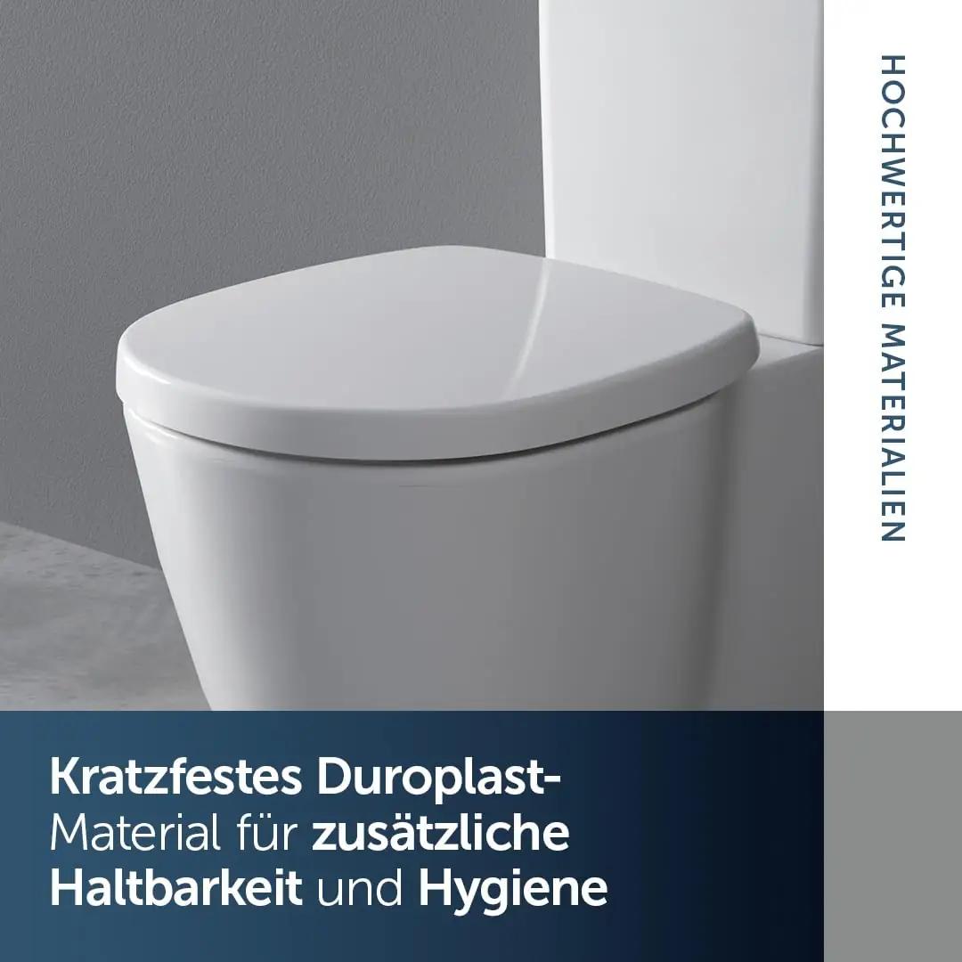 Ideal Standard Duroplastist ümardatud WC-pann, pehme sulgumine – pilt 7