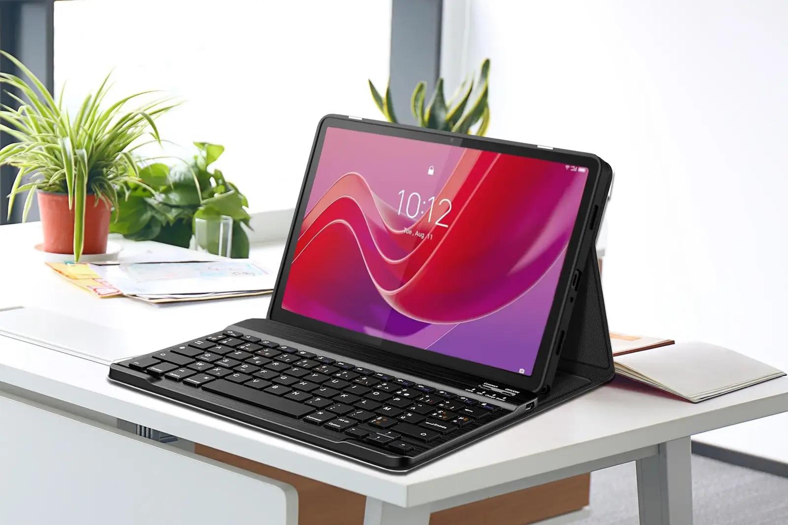EatronChoi tugev kaitsekate ja AZERTY klaviatuur Lenovo Tab M11 – pilt 7