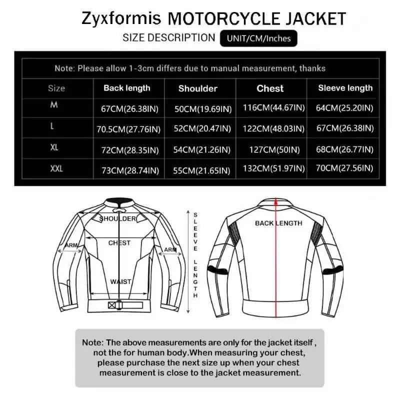 Zyxformis veekindel mootorrattajope – kaitse ja mugavus M – pilt 7