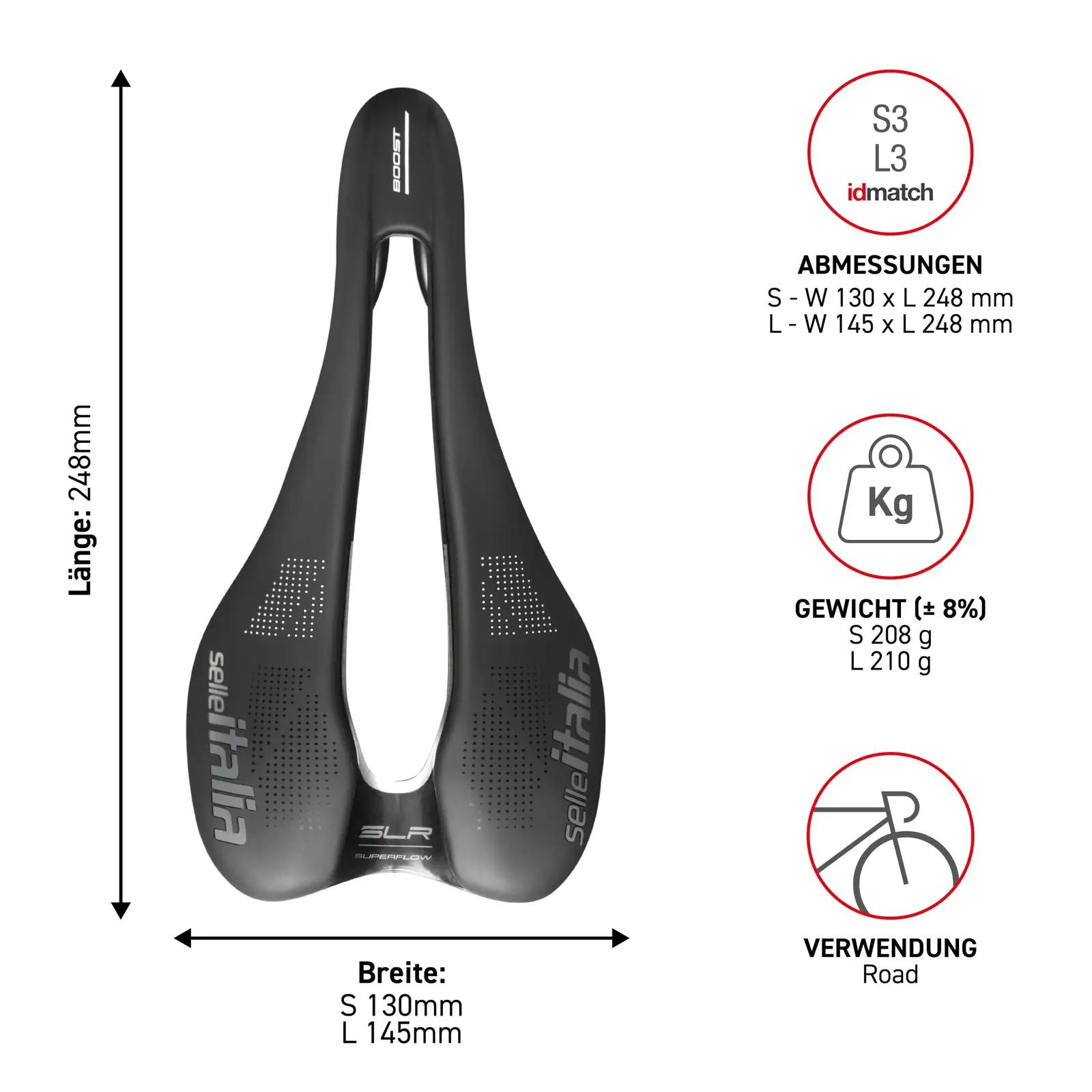 Selle Italia mugav SLR Boost TM Superflow – nahkistmepadi L3 – pilt 6