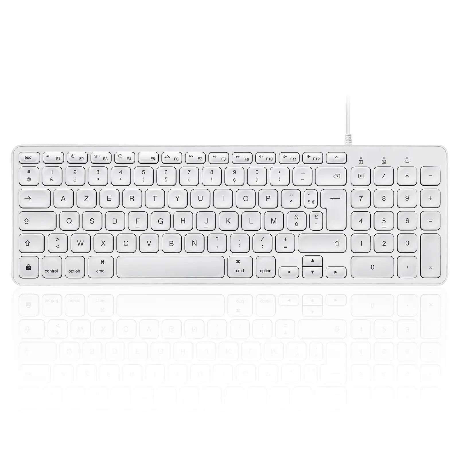 Perixx ergonoomiline USB-klaviatuur taustvalgustusega