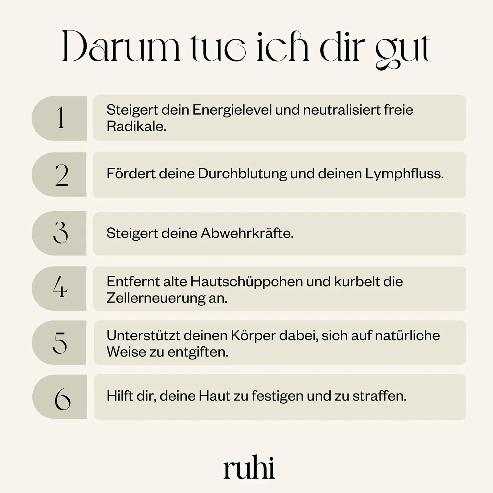 ruhi naturaalne kuivharja Buchenholz – keha modelleerimine – kasutusnäide