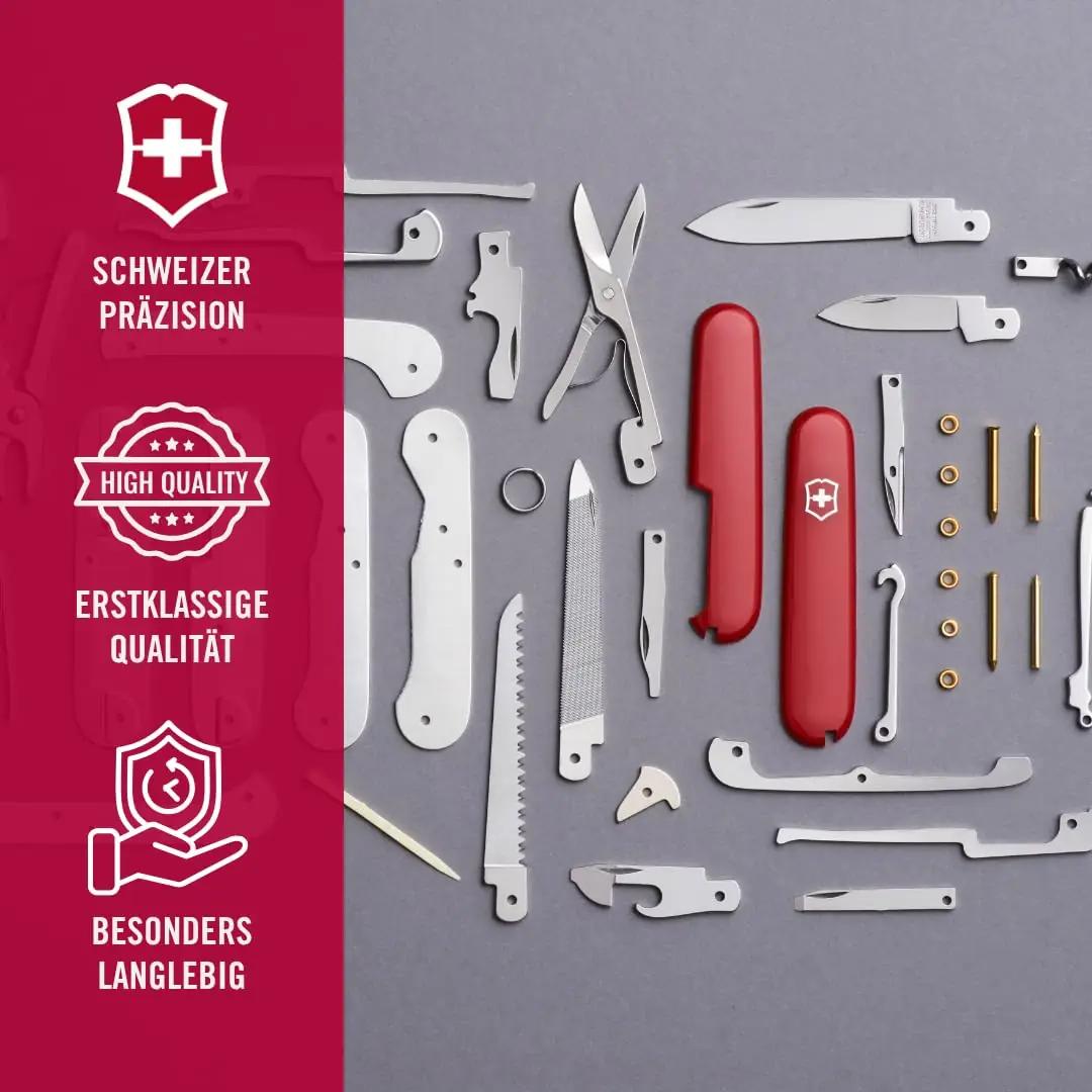 Victorinox väike mitmeotstarbeline taskunoagae heledalt punane 6 – pilt 7