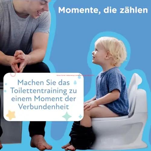 Nuby lapse potike ‘My Real Potty’ – realistlik loputusheli – pilt 12