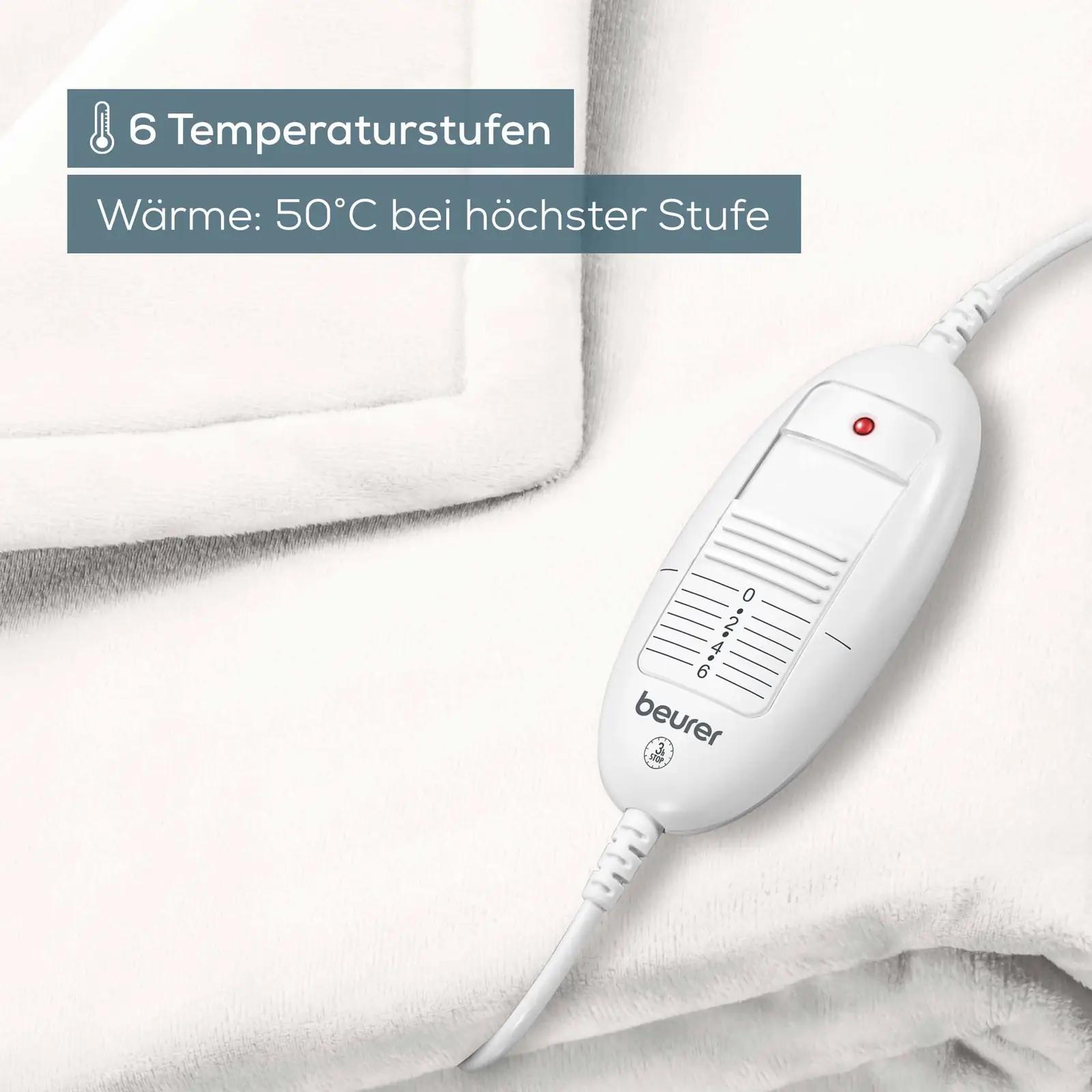 Beurer pehme soojatekk 180×130 cm – masinpesu ja turvasüsteem – pilt 6