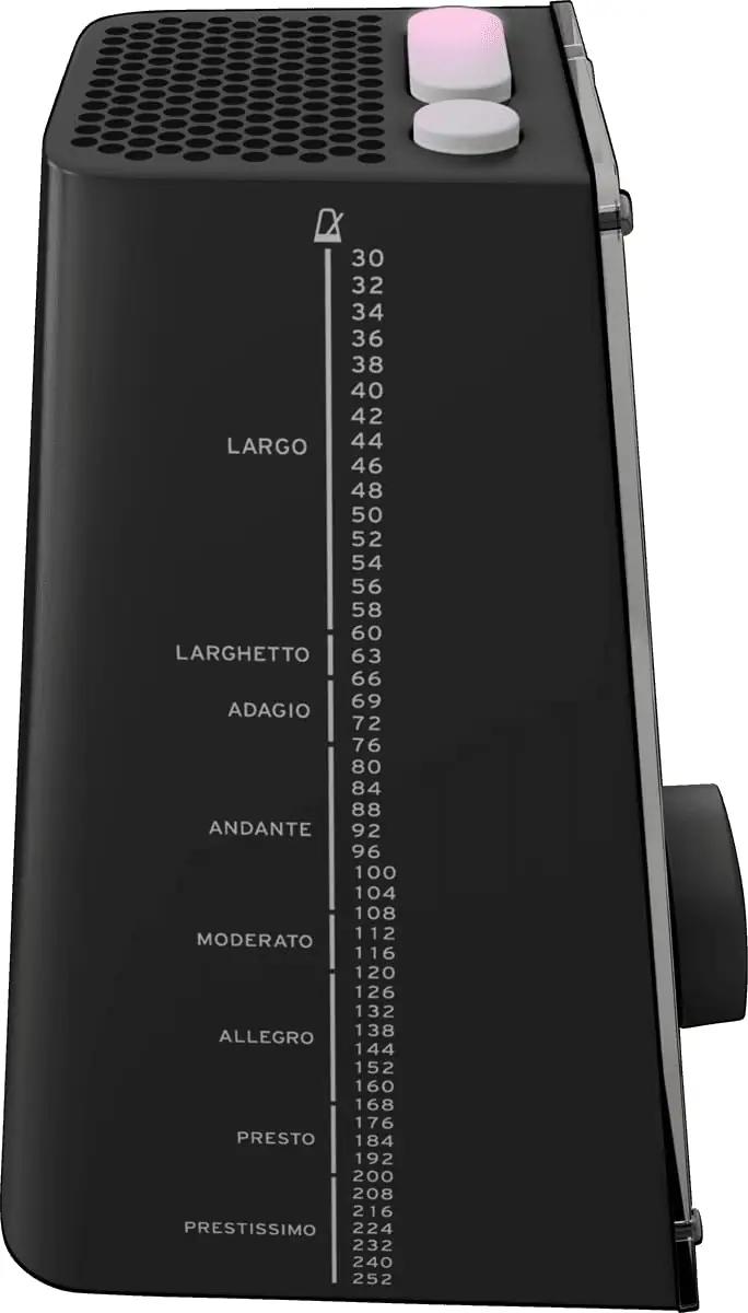 KORG kompaktne püramiidmetronoom – täpne rütmihaldus KDM3BK – detailne vaade